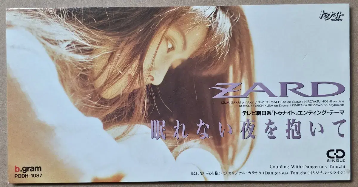 1990년대 일본 가수 ZARD 싱글 CD